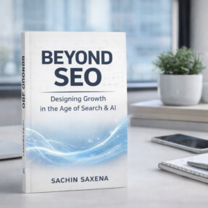 Beyond SEO ebook cover highlighting digital marketing growth strategies in the AI era