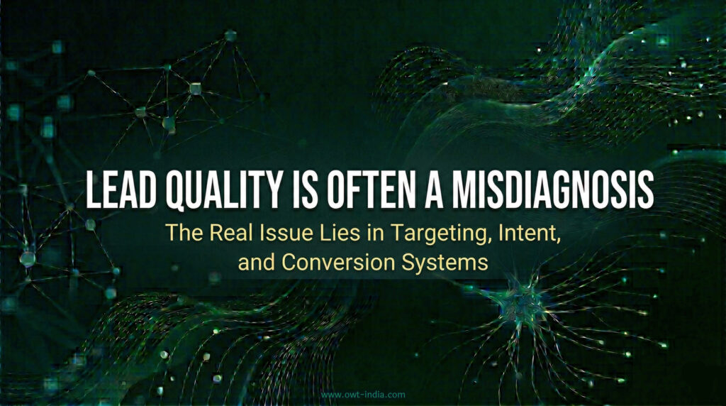 lead quality vs conversion funnel showing intent loss due to delayed response and poor follow up