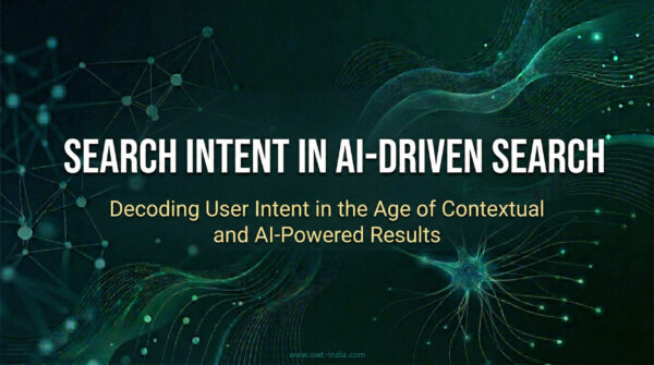 search intent in AI-driven search showing user query understanding and contextual response generation